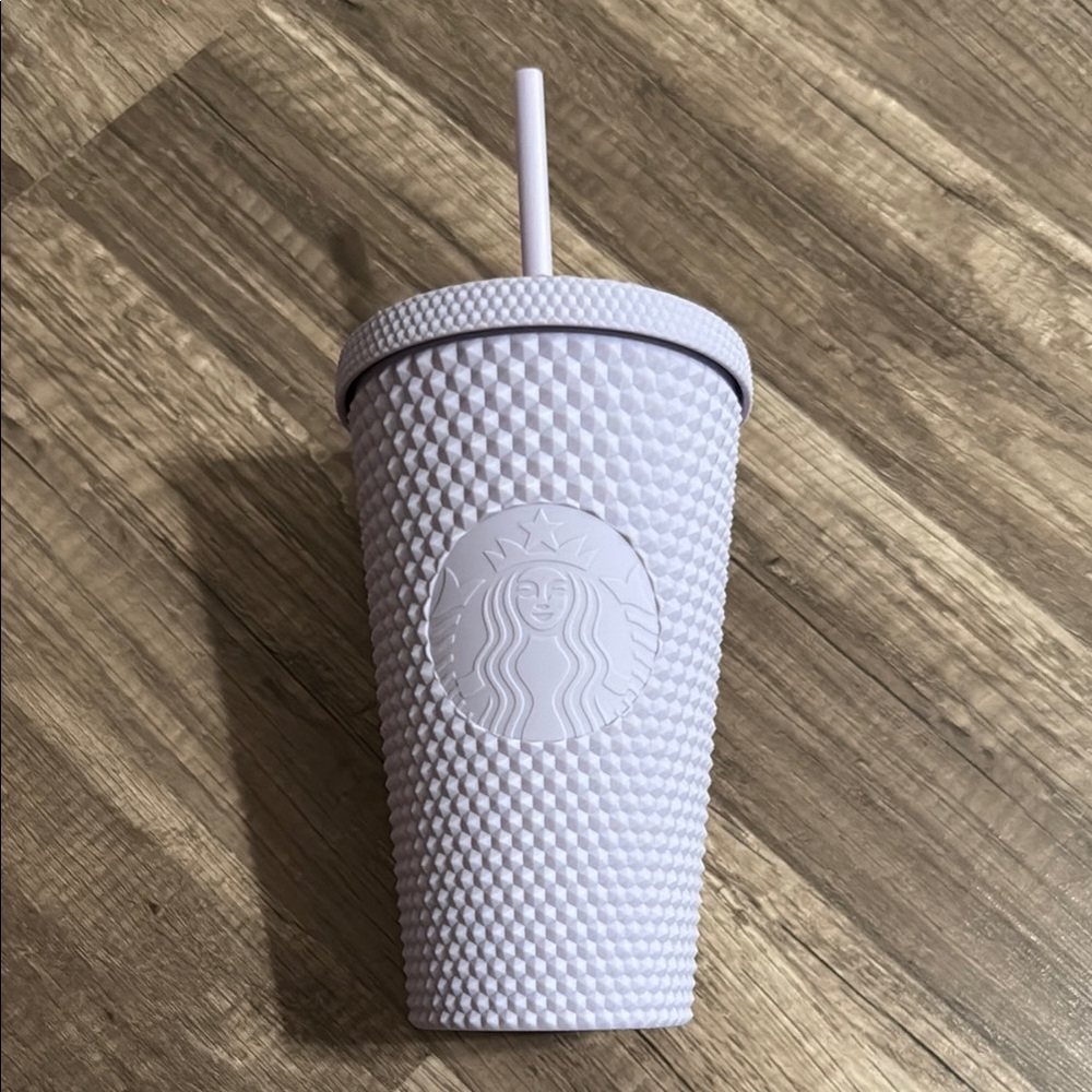 Starbucks Lavender Grande Tumbler with Straw